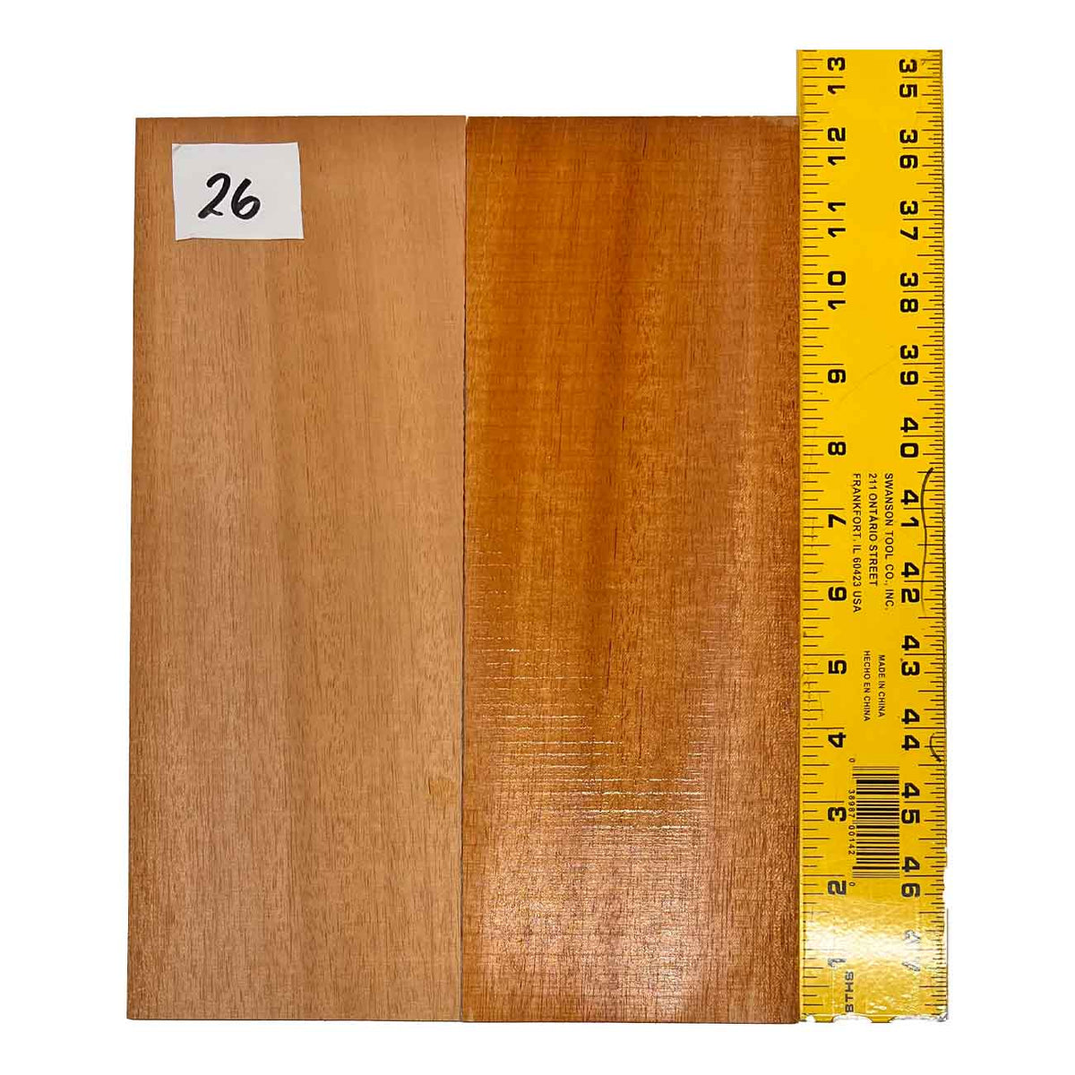 Fijian Mahogany Concert Ukulele Guitar Back & Side Set #26 - Exotic Wood Zone - Buy online Across USA 