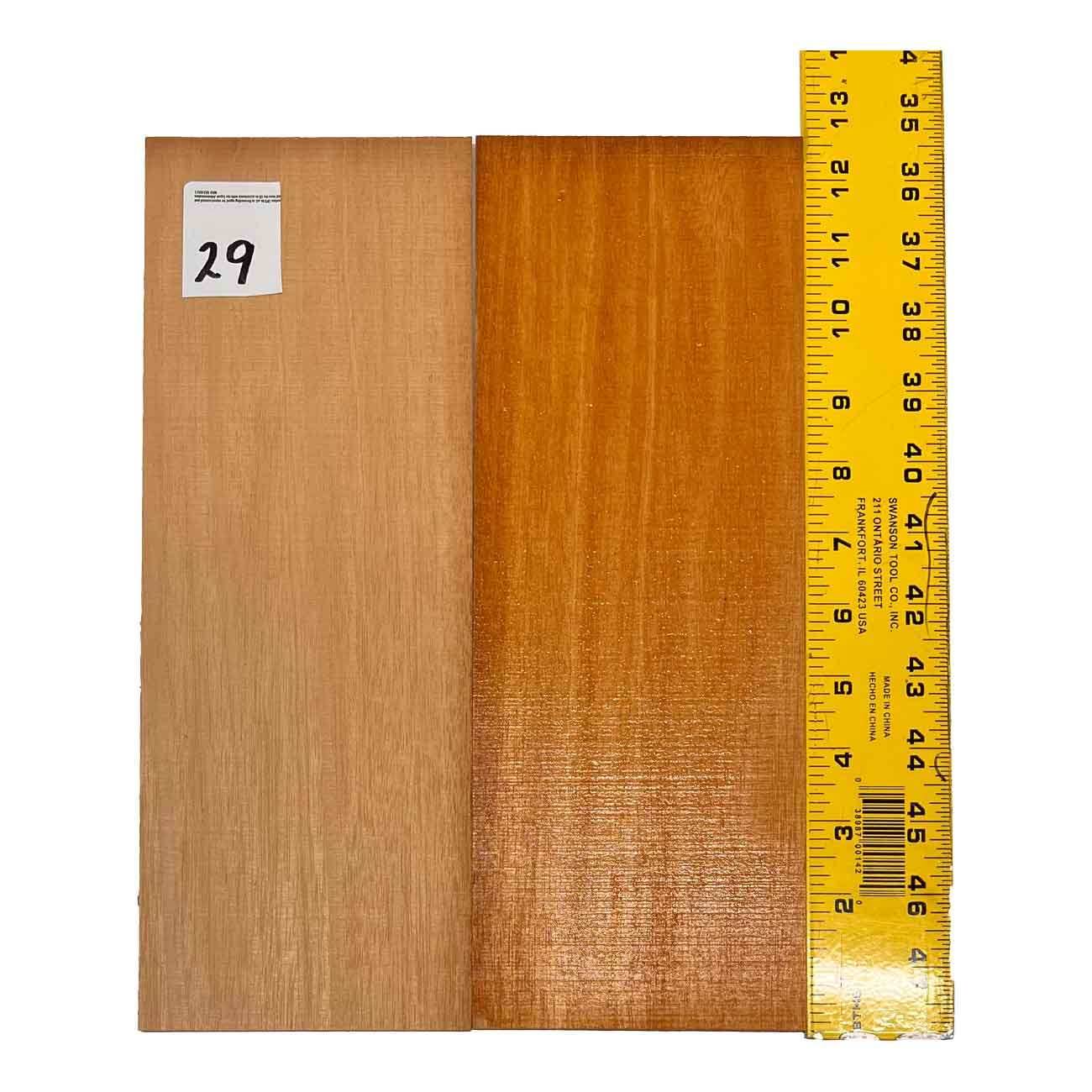 Fijian Mahogany Concert Ukulele Guitar Back & Side Set #29 - Exotic Wood Zone - Buy online Across USA 