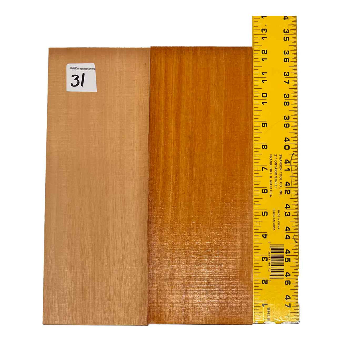 Fijian Mahogany Concert Ukulele Guitar Back & Side Set #31 - Exotic Wood Zone - Buy online Across USA 