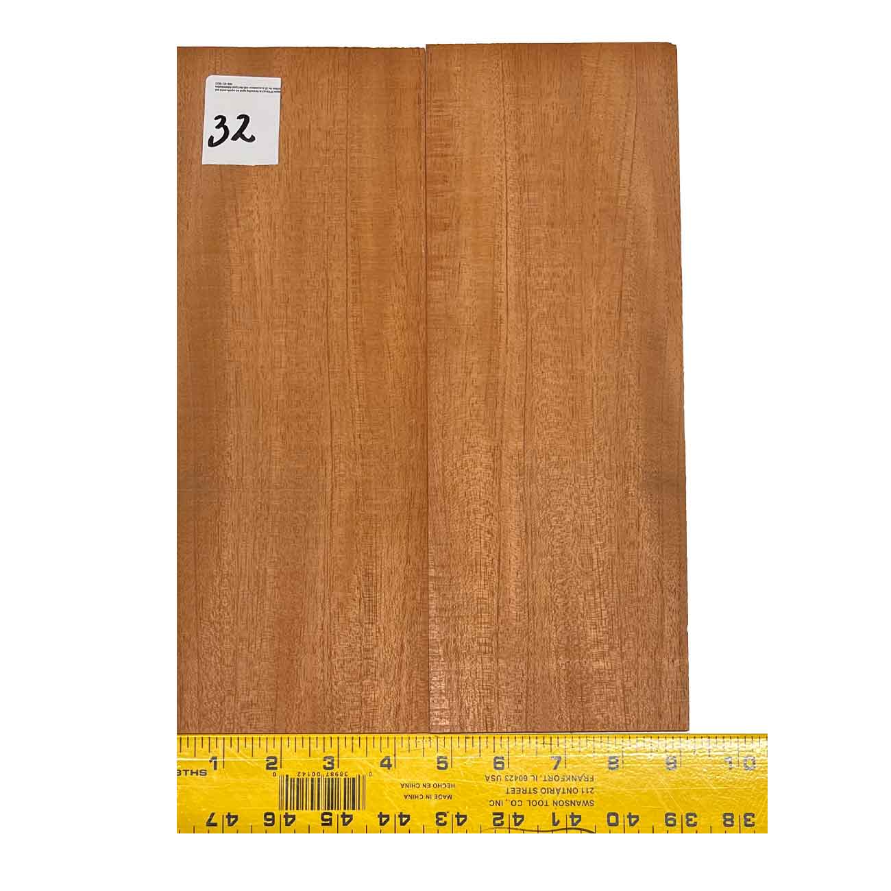 Fijian Mahogany Concert Ukulele Guitar Back & Side Set #32 - Exotic Wood Zone - Buy online Across USA 