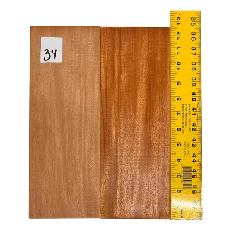 Fijian Mahogany Concert Ukulele Guitar Back & Side Set #34 - Exotic Wood Zone - Buy online Across USA 