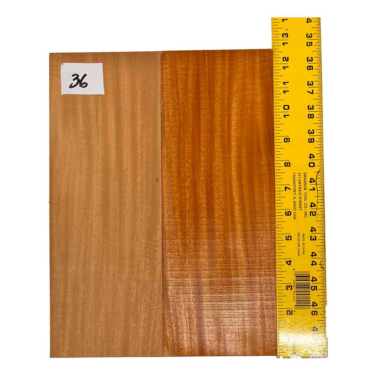 Fijian Mahogany Concert Ukulele Guitar Back & Side Set #36 - Exotic Wood Zone - Buy online Across USA 