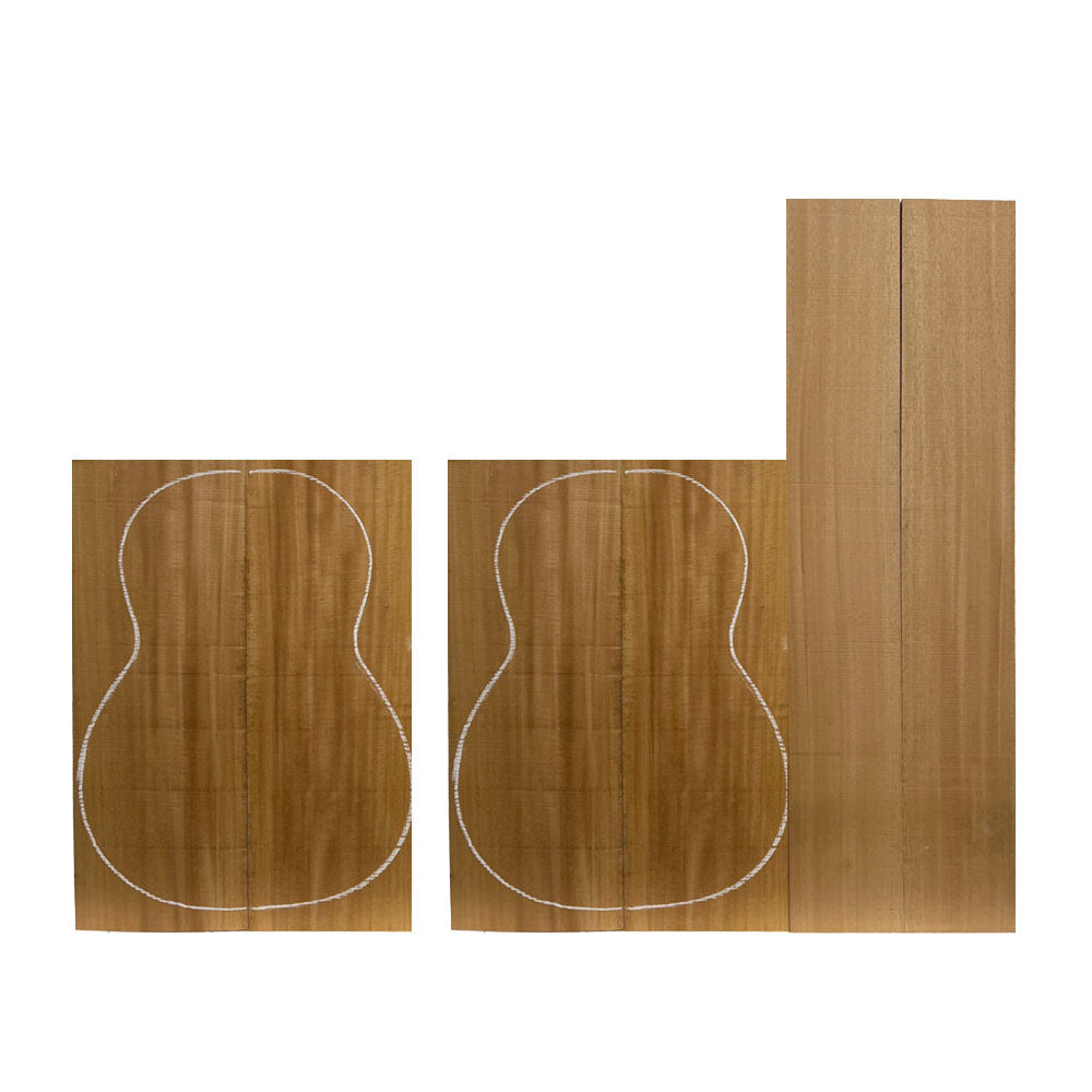 Genuine Mahogany Ukulele/Parlor Guitar Back & Side Set + Top Sets - Exotic Wood Zone - Buy online Across USA 