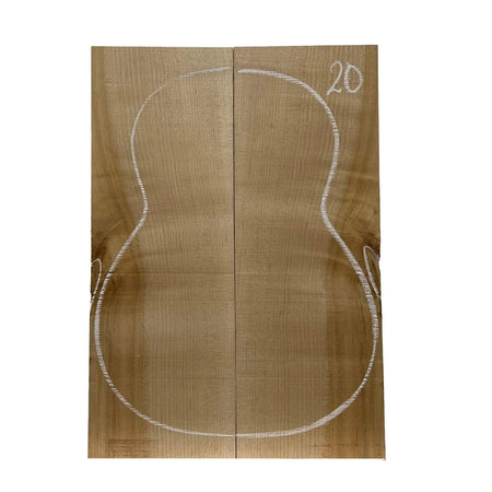 Flame Hard Maple Classical Guitar Back and Side Set #20 - Exotic Wood Zone - Buy online Across USA 