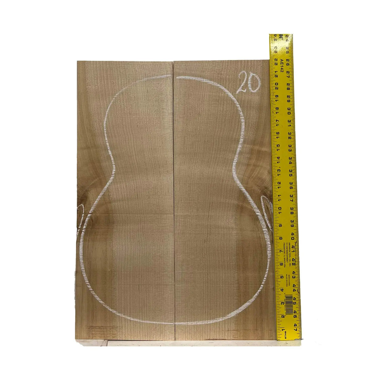 Flame Hard Maple Classical Guitar Back and Side Set #20 - Exotic Wood Zone - Buy online Across USA 