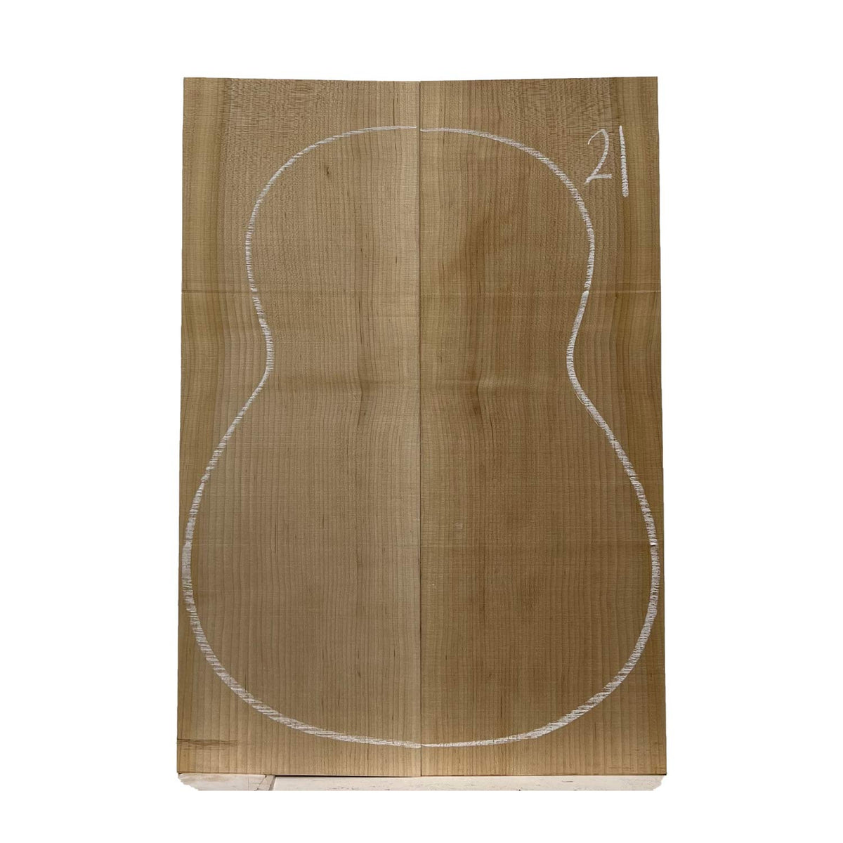 Flame Hard Maple Classical Guitar Back and Side Set #21 - Exotic Wood Zone - Buy online Across USA 