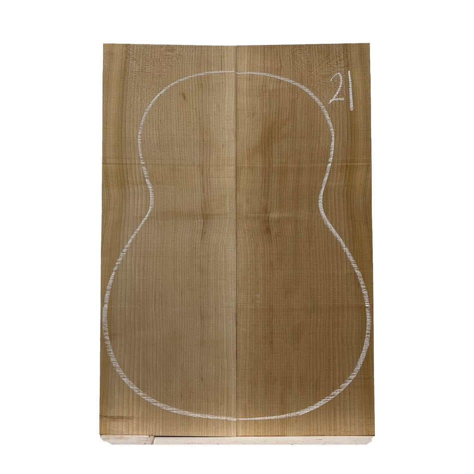 Flame Hard Maple Classical Guitar Back and Side Set #21 - Exotic Wood Zone - Buy online Across USA 