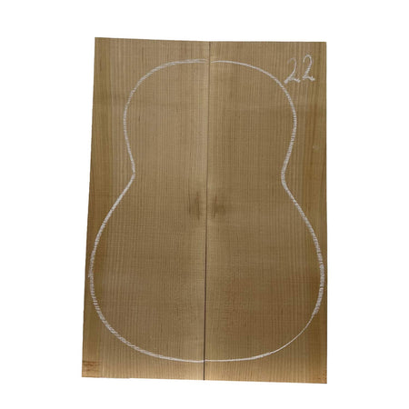 Flame Hard Maple Classical Guitar Back and Side Set #22 - Exotic Wood Zone - Buy online Across USA 