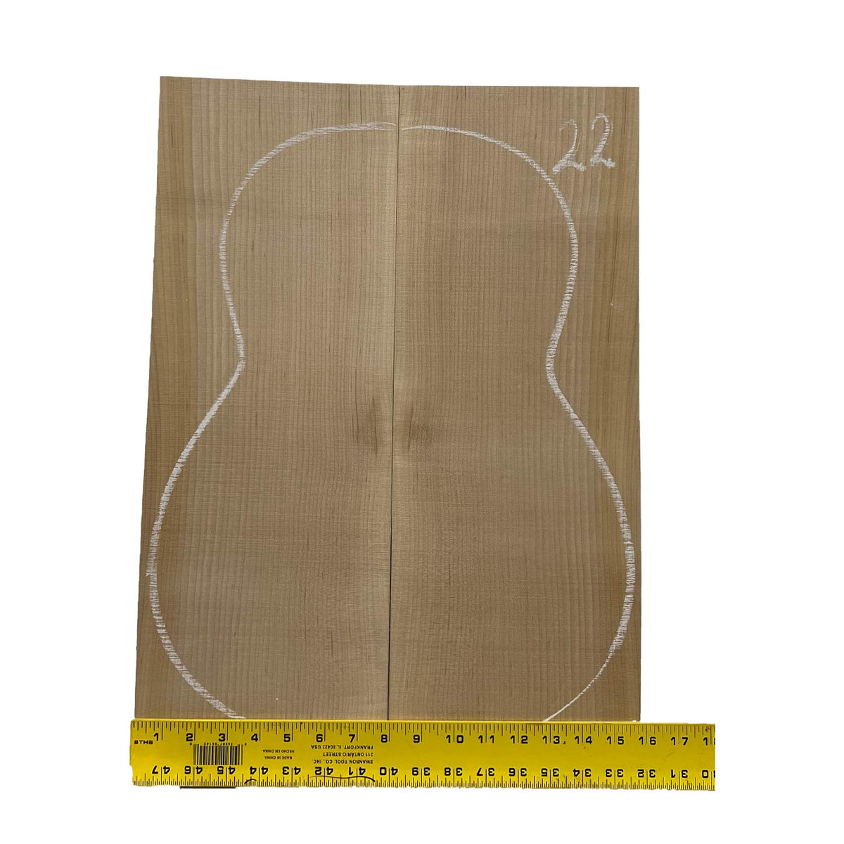 Flame Hard Maple Classical Guitar Back and Side Set #22 - Exotic Wood Zone - Buy online Across USA 