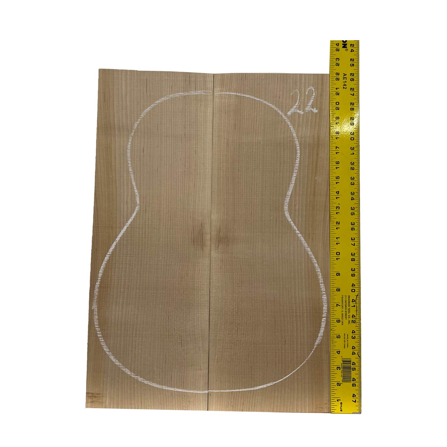 Flame Hard Maple Classical Guitar Back and Side Set #22 - Exotic Wood Zone - Buy online Across USA 