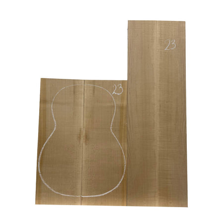 Flame Hard Maple Classical Guitar Back and Side Set #23 - Exotic Wood Zone - Buy online Across USA 