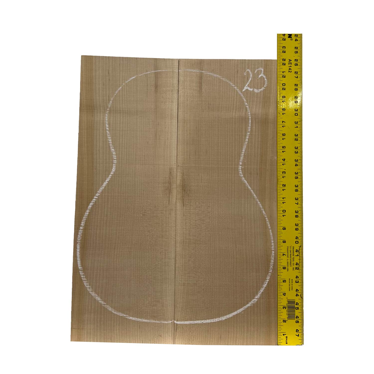 Flame Hard Maple Classical Guitar Back and Side Set #23 - Exotic Wood Zone - Buy online Across USA 