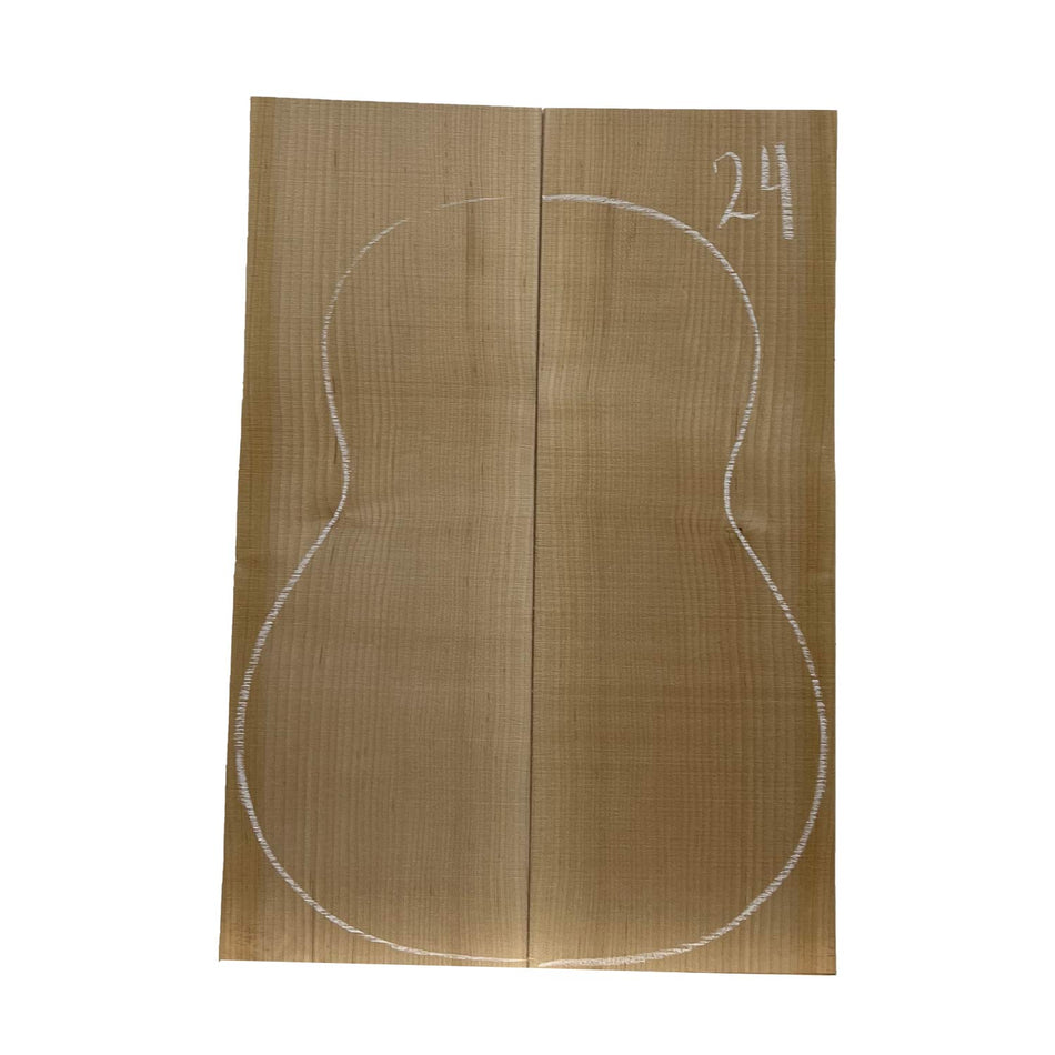 Flame Hard Maple Classical Guitar Back and Side Set #24 - Exotic Wood Zone - Buy online Across USA 