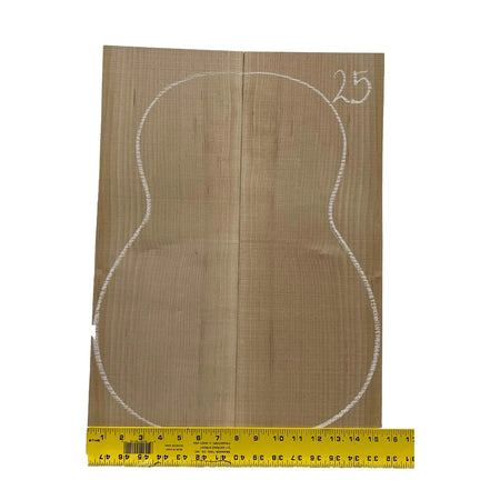 Flame Hard Maple Classical Guitar Back and Side Set #25 - Exotic Wood Zone - Buy online Across USA 