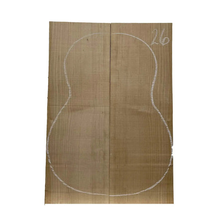 Flame Hard Maple Classical Guitar Back and Side Set #26 - Exotic Wood Zone - Buy online Across USA 