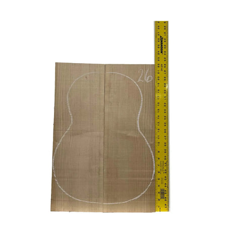 Flame Hard Maple Classical Guitar Back and Side Set #26 - Exotic Wood Zone - Buy online Across USA 