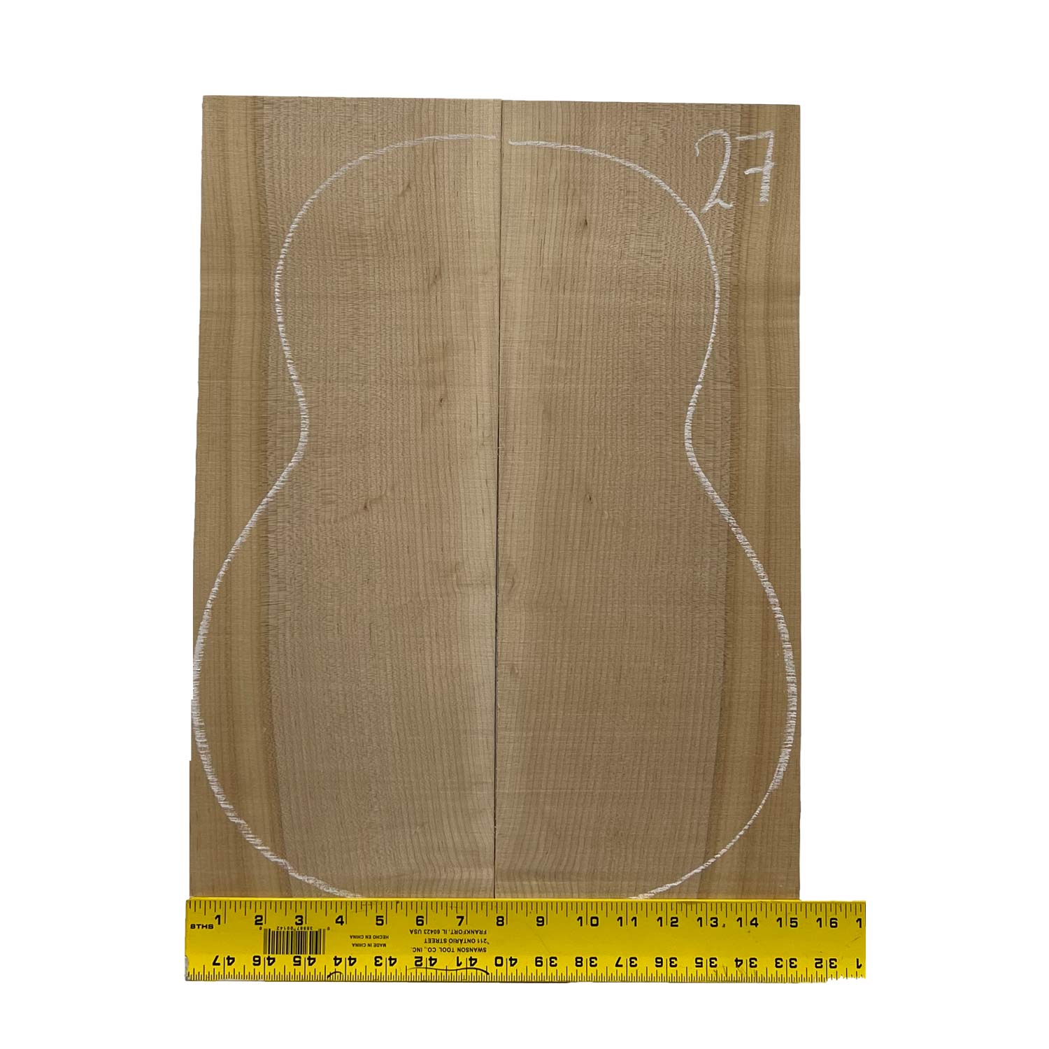 Flame Hard Maple Classical Guitar Back and Side Set #27 - Exotic Wood Zone - Buy online Across USA 