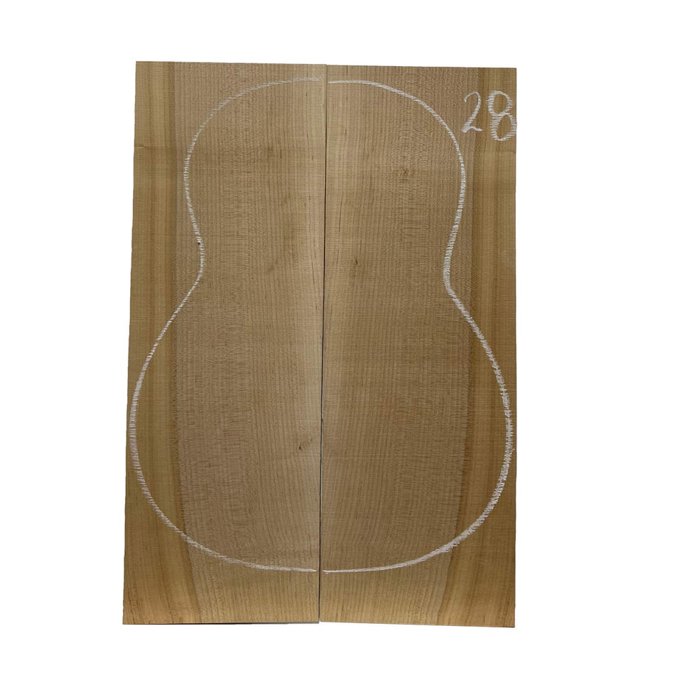 Flame Hard Maple Classical Guitar Back and Side Set #28 - Exotic Wood Zone - Buy online Across USA 