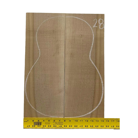 Flame Hard Maple Classical Guitar Back and Side Set #28 - Exotic Wood Zone - Buy online Across USA 