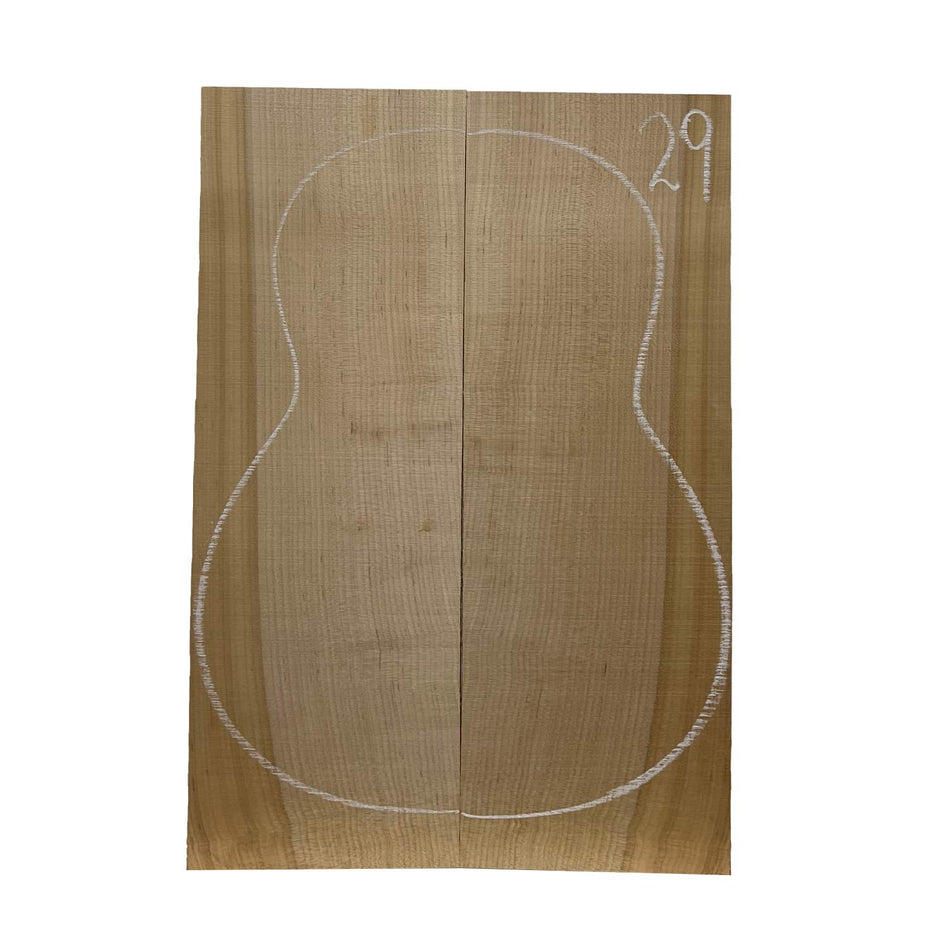 Flame Hard Maple Classical Guitar Back and Side Set #29 - Exotic Wood Zone - Buy online Across USA 