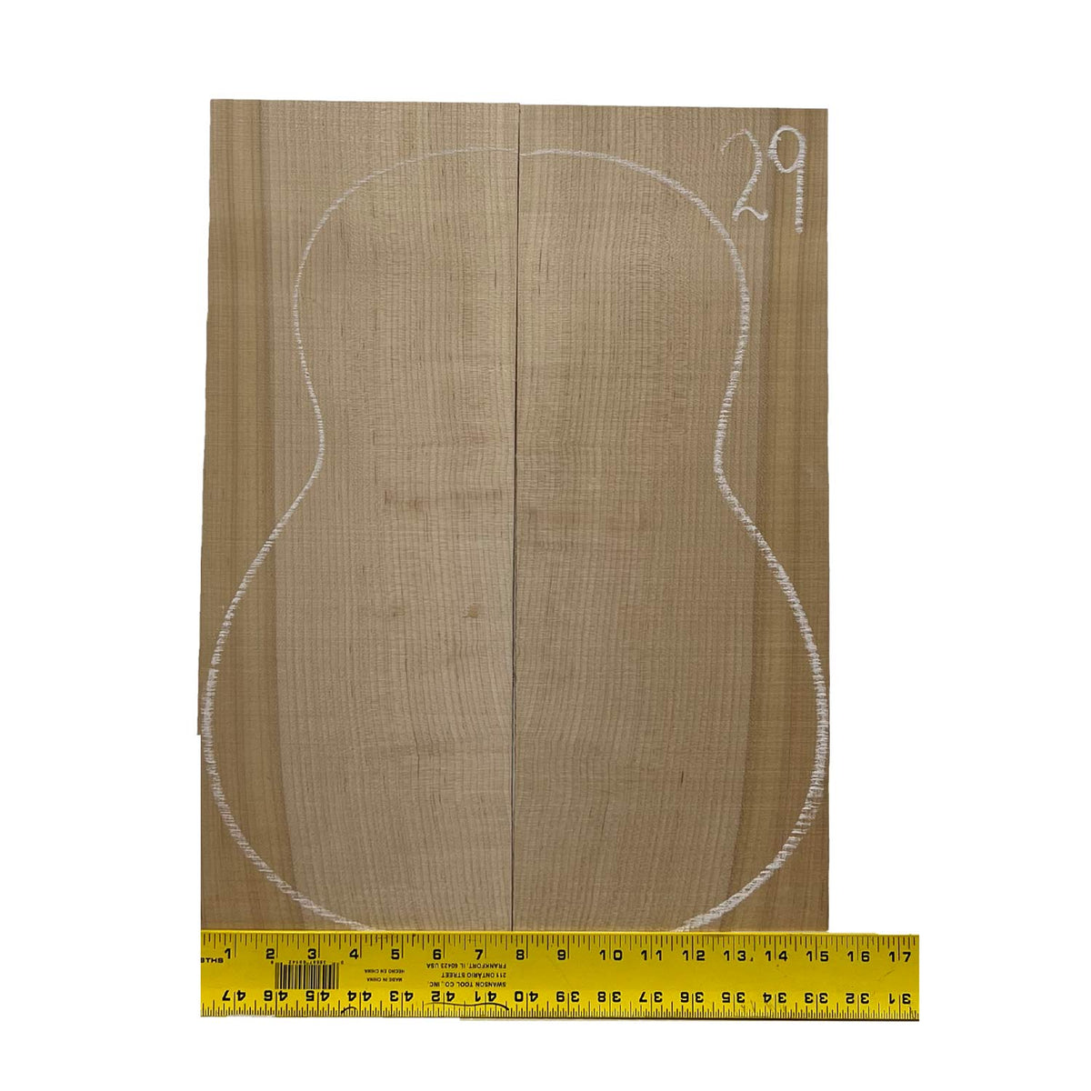 Flame Hard Maple Classical Guitar Back and Side Set #29 - Exotic Wood Zone - Buy online Across USA 