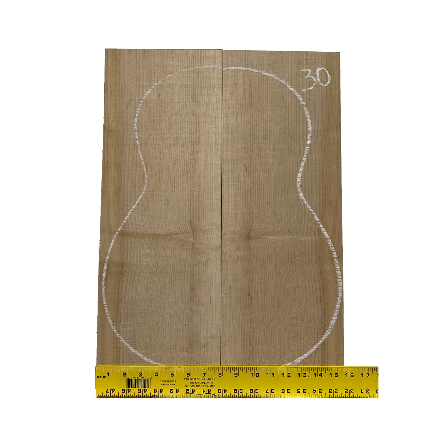 Flame Hard Maple Classical Guitar Back and Side Set #30 - Exotic Wood Zone - Buy online Across USA 