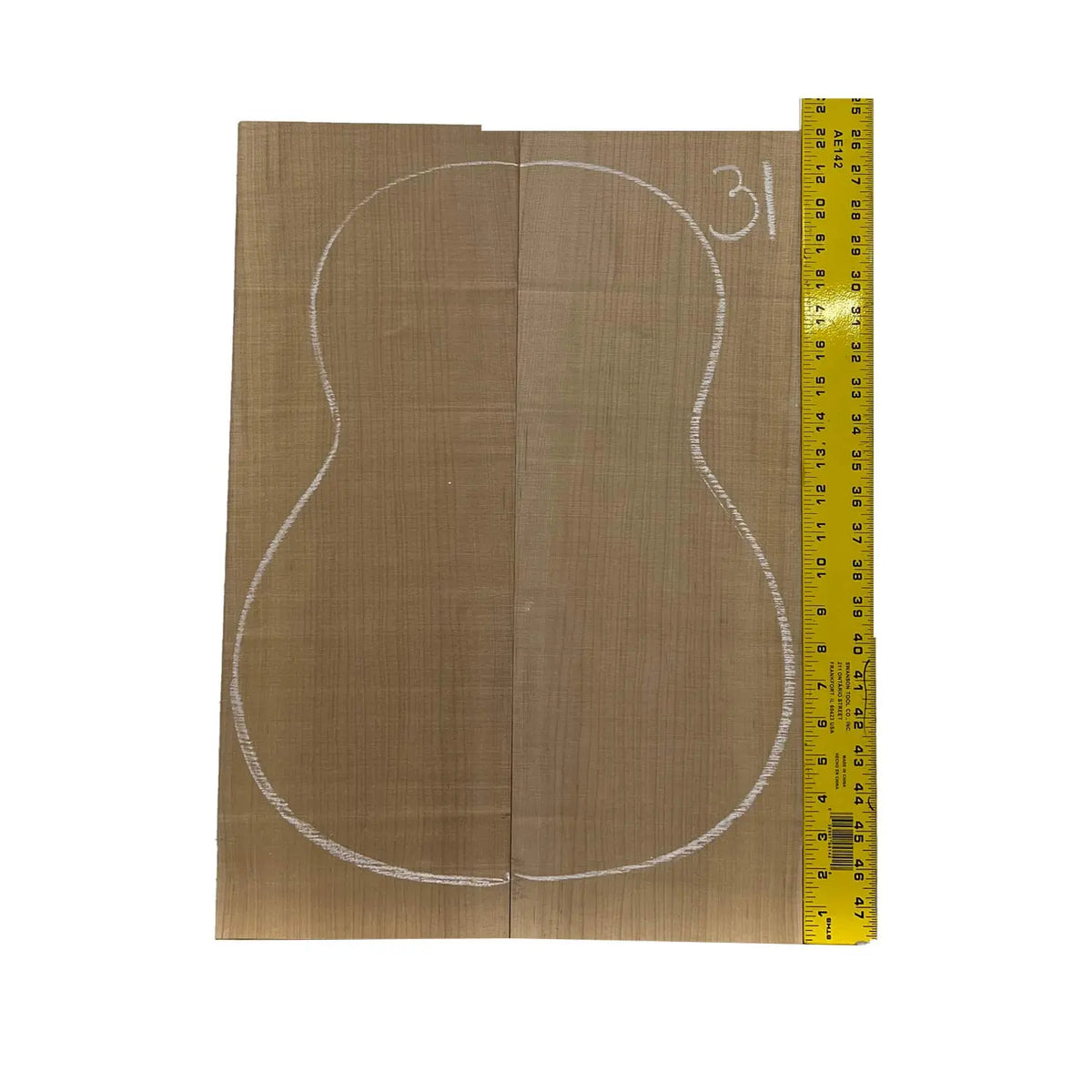 Flame Hard Maple Classical Guitar Back and Side Set #31 - Exotic Wood Zone - Buy online Across USA 