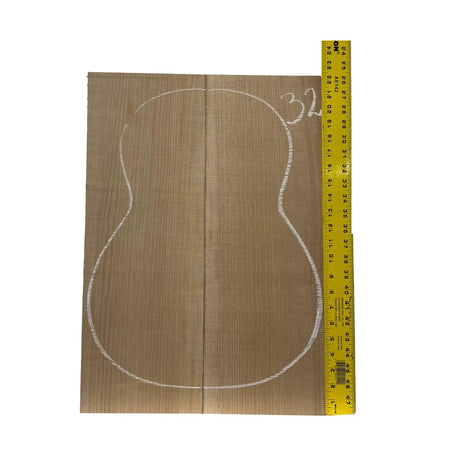 Flame Hard Maple Classical Guitar Back and Side Set #32 - Exotic Wood Zone - Buy online Across USA 