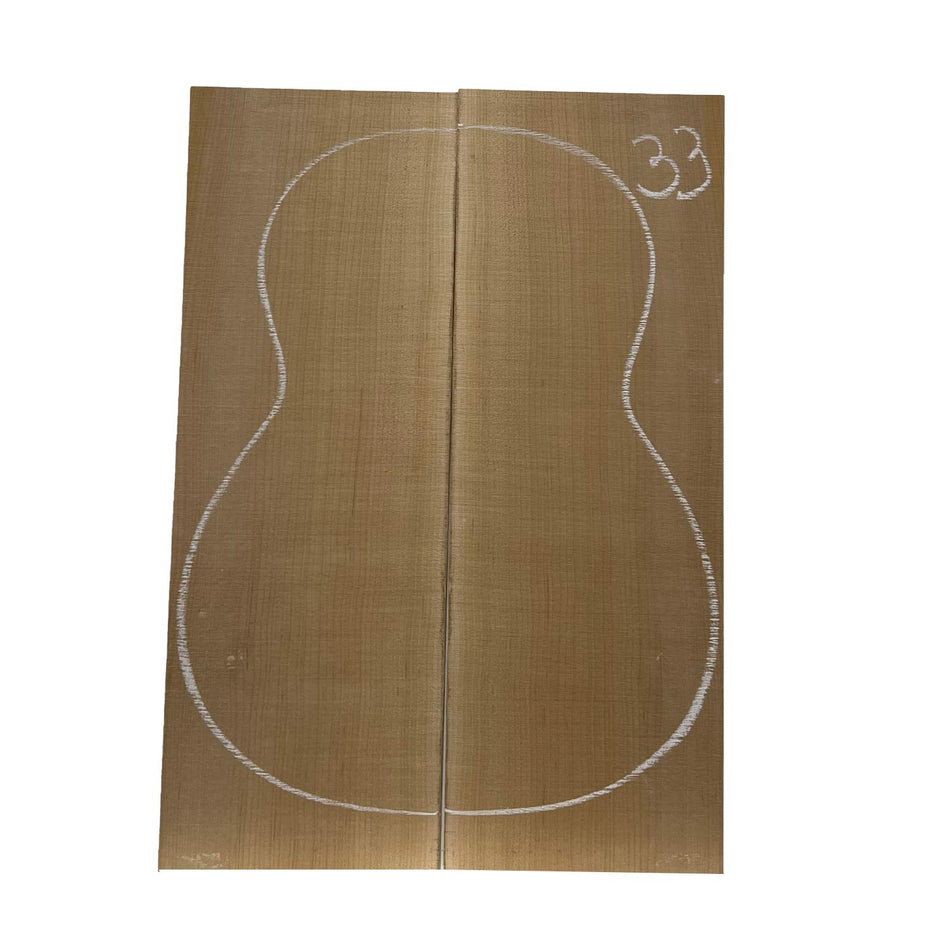 Flame Hard Maple Classical Guitar Back and Side Set #33 - Exotic Wood Zone - Buy online Across USA 