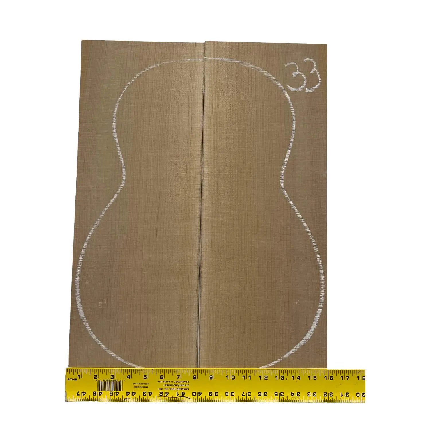 Flame Hard Maple Classical Guitar Back and Side Set #33 - Exotic Wood Zone - Buy online Across USA 