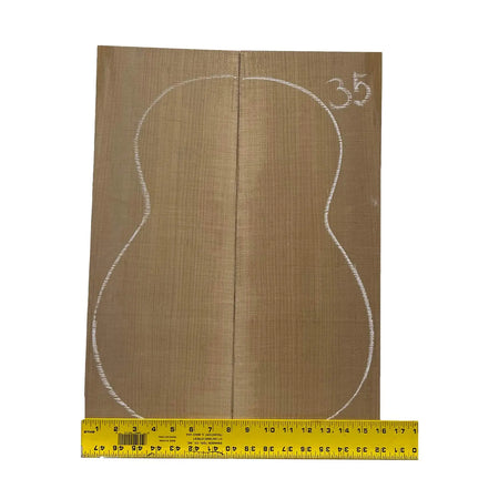 Flame Hard Maple Classical Guitar Back and Side Set #35 - Exotic Wood Zone - Buy online Across USA 