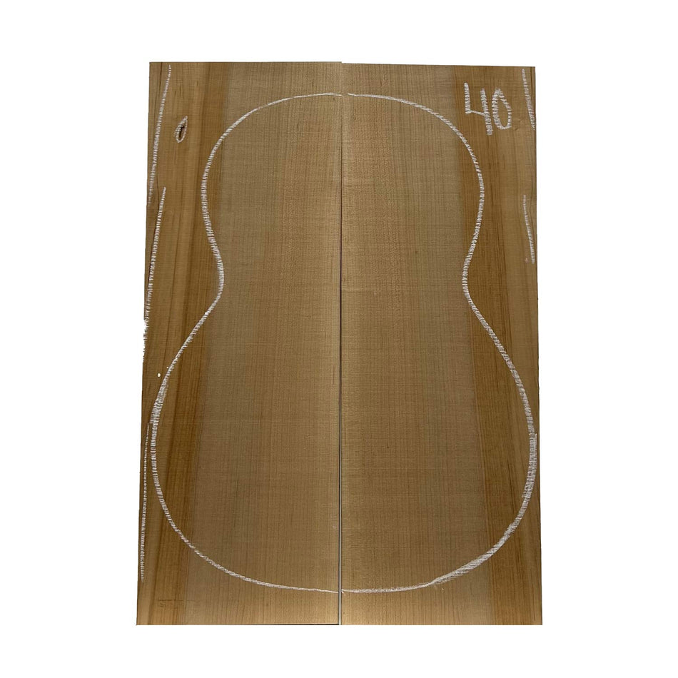 Flame Hard Maple Classical Guitar Back and Side Set #40 - Exotic Wood Zone - Buy online Across USA 