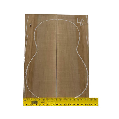 Flame Hard Maple Classical Guitar Back and Side Set 