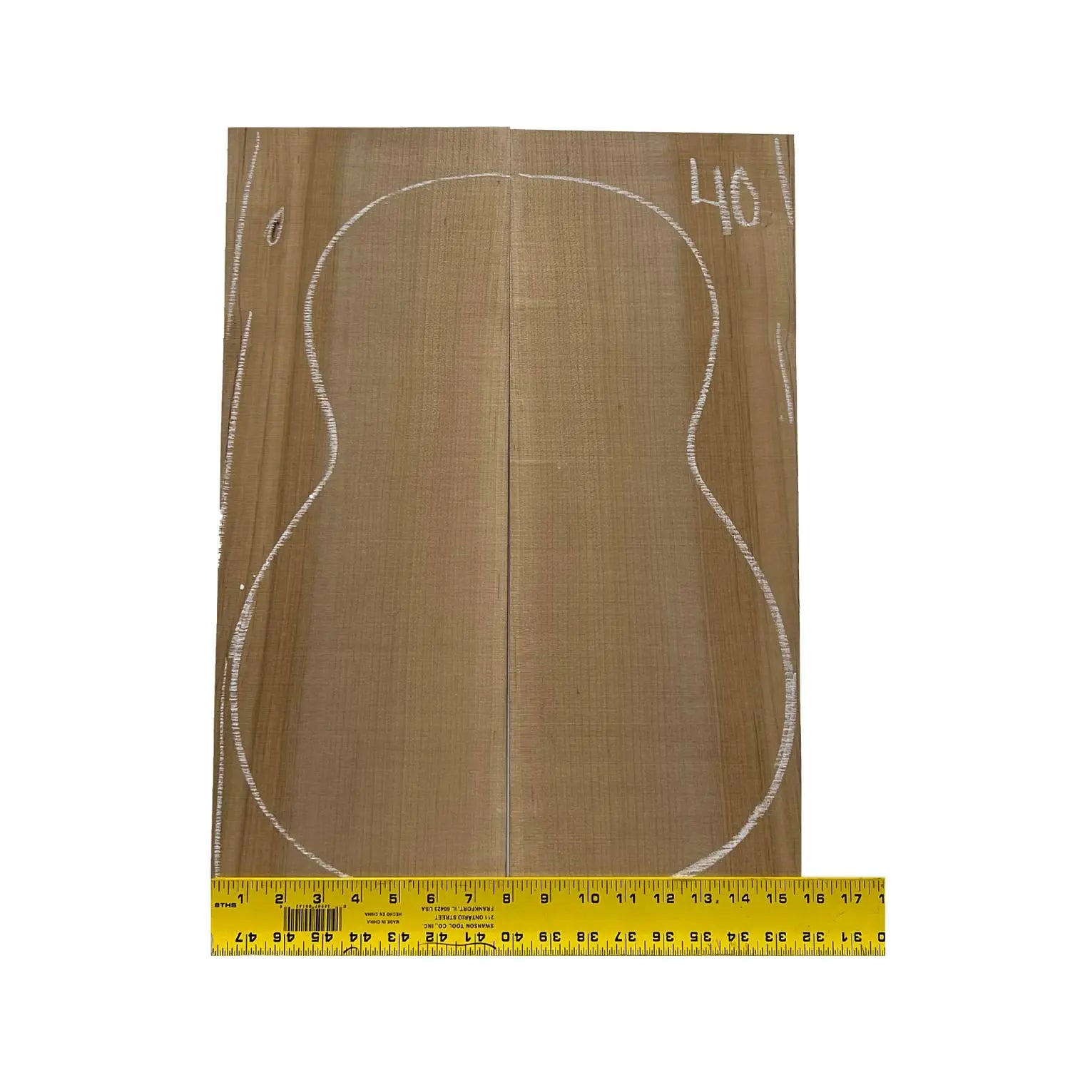 Flame Hard Maple Classical Guitar Back and Side Set #40 - Exotic Wood Zone - Buy online Across USA 