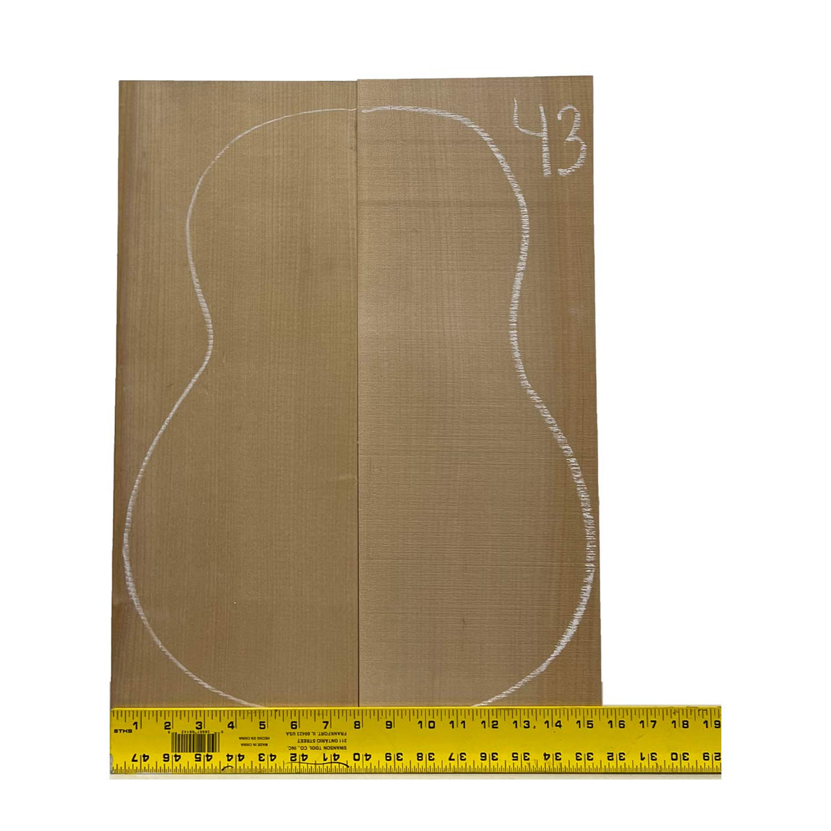 Flame Hard Maple Classical Guitar Back and Side Set #43 - Exotic Wood Zone - Buy online Across USA 