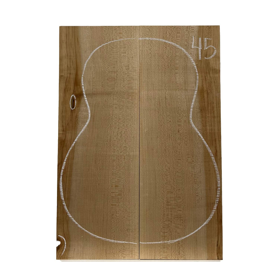 Flame Hard Maple Classical Guitar Back and Side Set #45 - Exotic Wood Zone - Buy online Across USA 