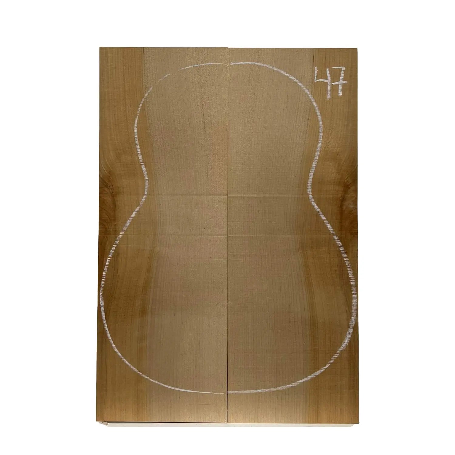 Flame Hard Maple Classical Guitar Back and Side Set #47 - Exotic Wood Zone - Buy online Across USA 