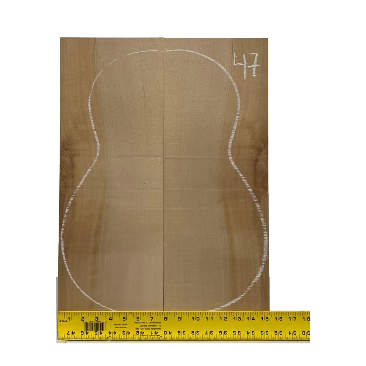 Flame Hard Maple Classical Guitar Back and Side Set #47 - Exotic Wood Zone - Buy online Across USA 