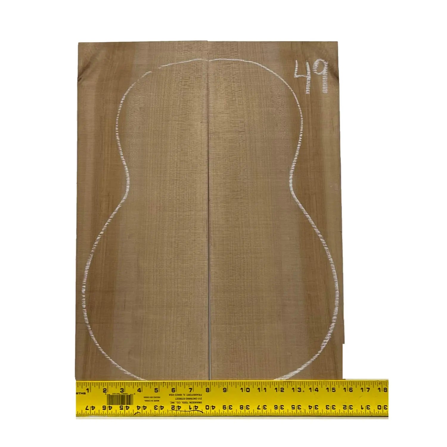 Flame Hard Maple Classical Guitar Back and Side Set #49 - Exotic Wood Zone - Buy online Across USA 