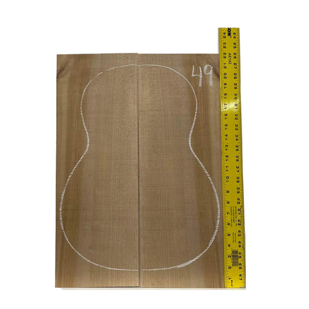 Flame Hard Maple Classical Guitar Back and Side Set #49 - Exotic Wood Zone - Buy online Across USA 