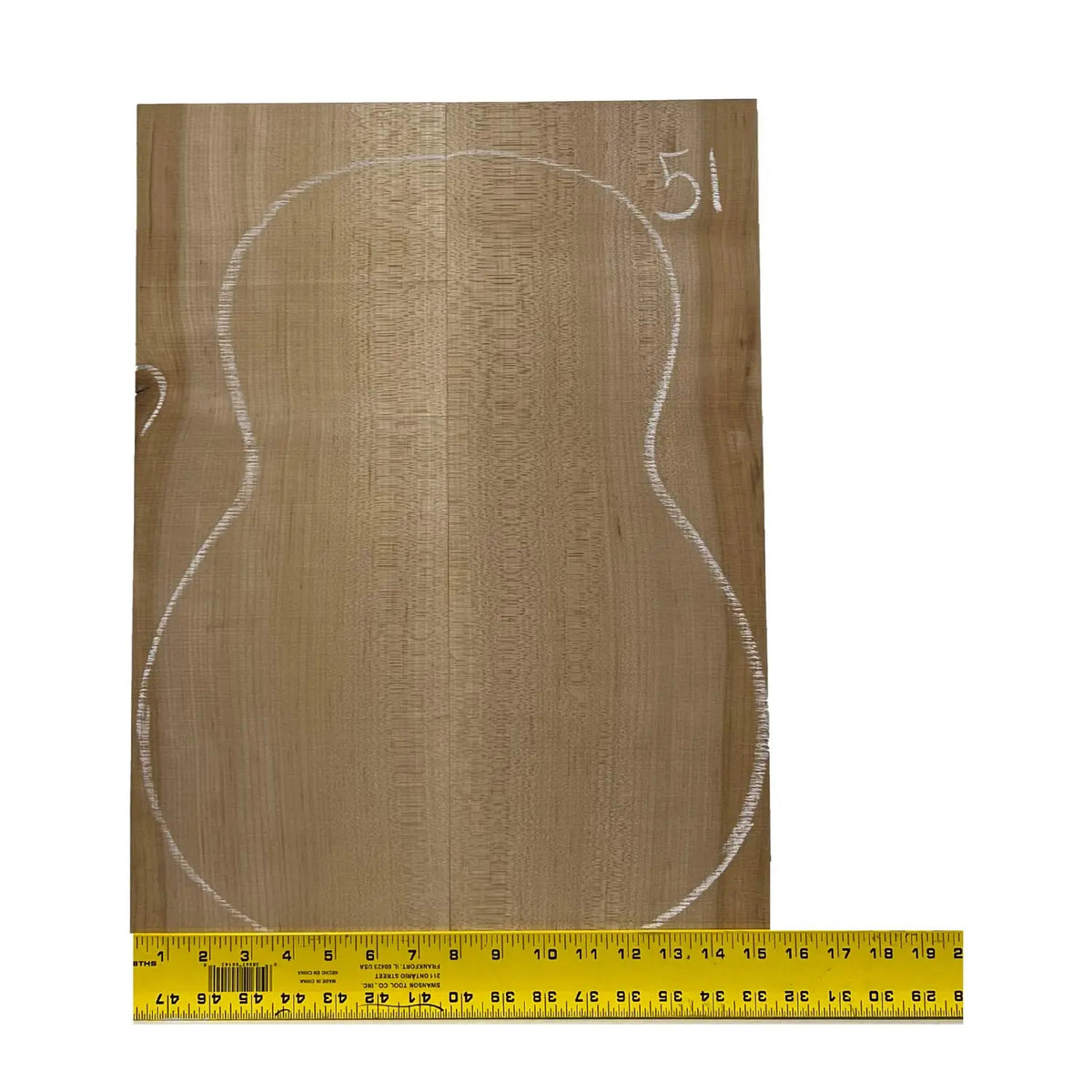 Flame Hard Maple Classical Guitar Back and Side Set #51 - Exotic Wood Zone - Buy online Across USA 