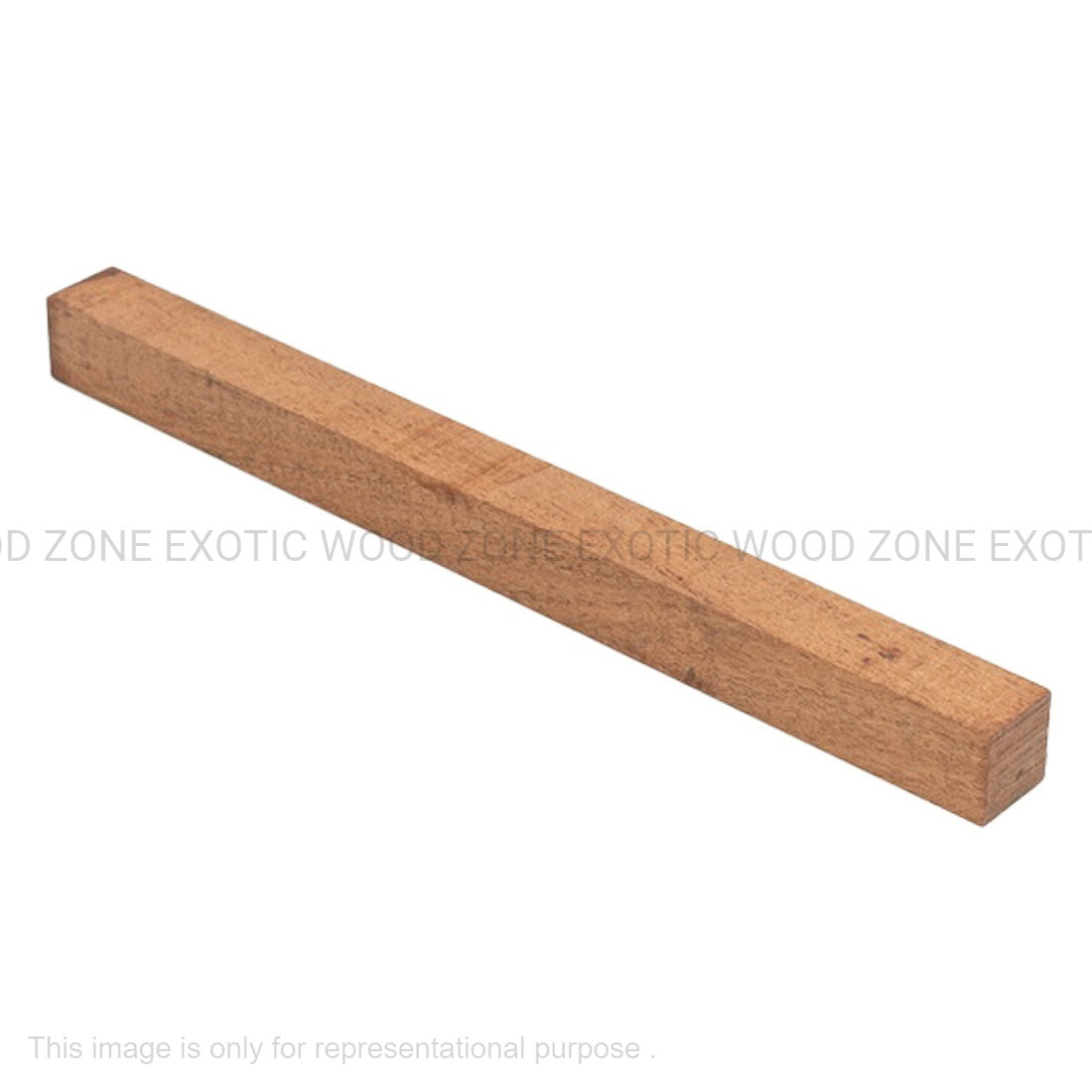 Flame Honduran Mahogany Hobbywood Blank 1" x 1 " x 12" inches - Exotic Wood Zone Hobby Woods