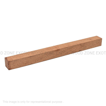 Flame Honduran Mahogany Hobbywood Blank 1" x 1 " x 12" inches - Exotic Wood Zone Hobby Woods