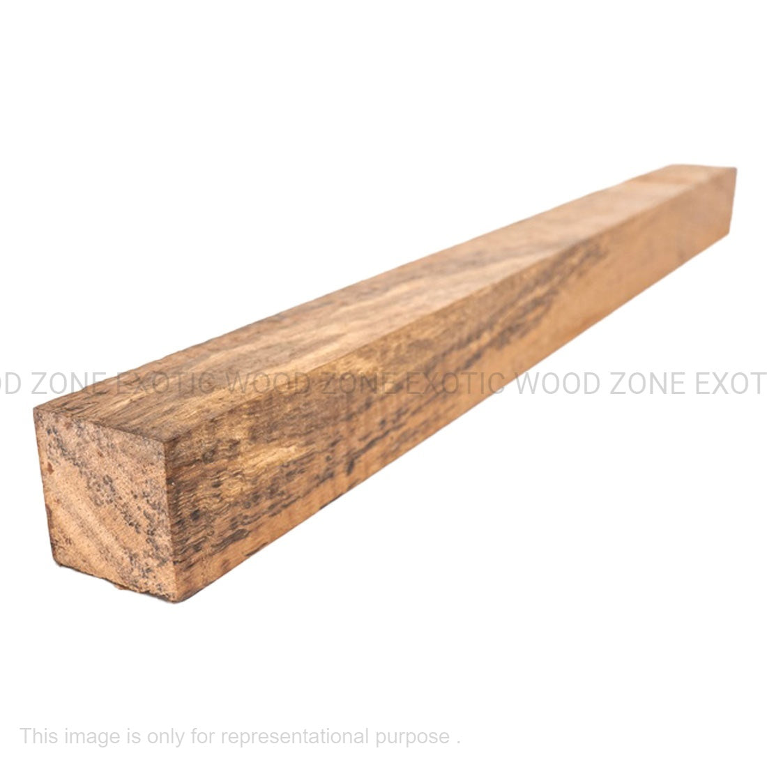 Curly Flame Hawaiian Koa Hobbywood Blank 1" x 1 " x 12" inches Exotic Wood Zone  Hobby Woods