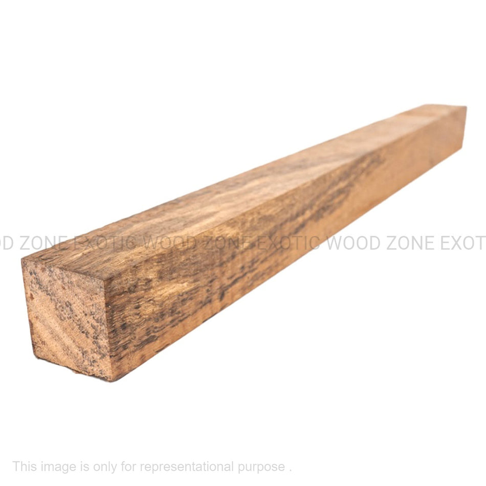 Curly Flame Hawaiian Koa Hobbywood Blank 1" x 1 " x 12" inches Exotic Wood Zone  Hobby Woods