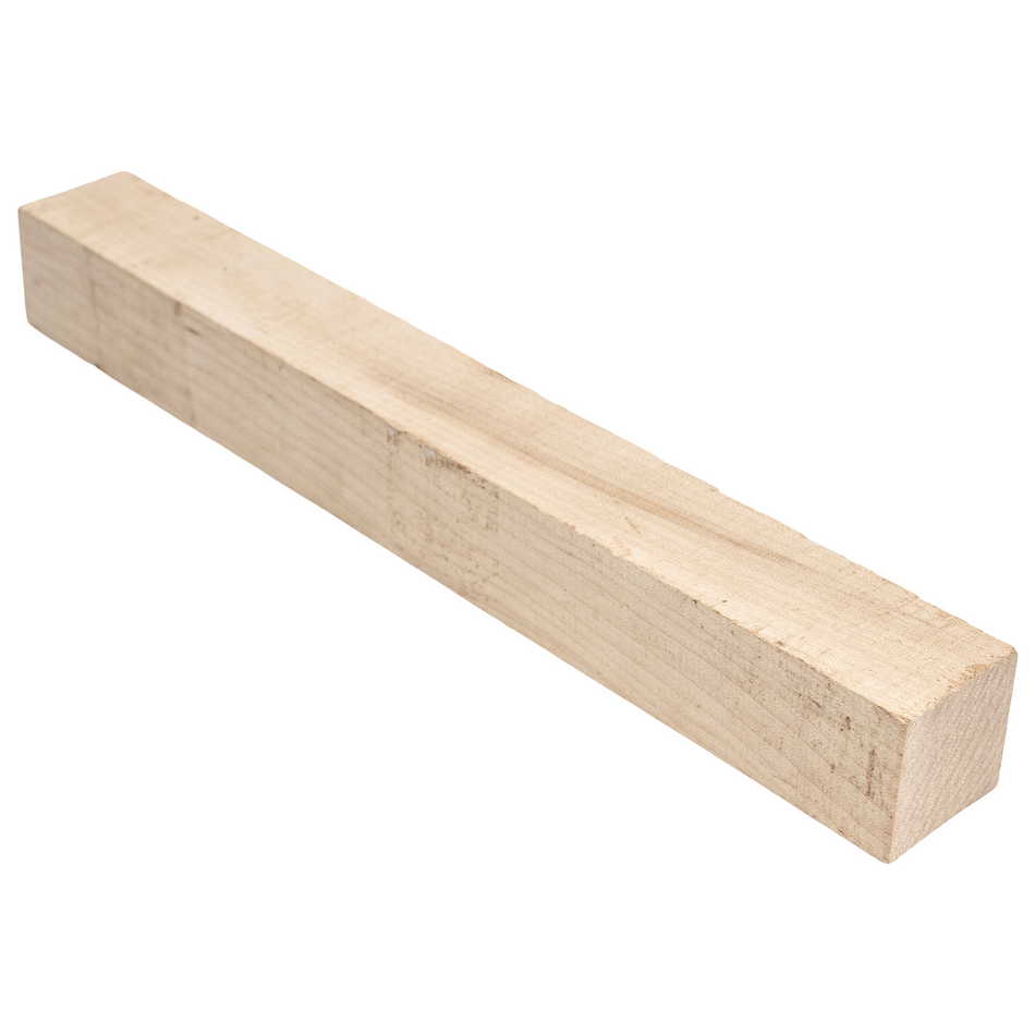 Espacios en blanco de madera torneado de arce duro flameado