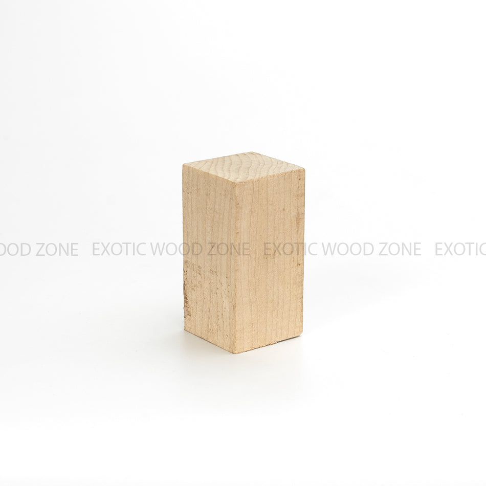 Flame Hard Maple Bottle Stopper Blanks