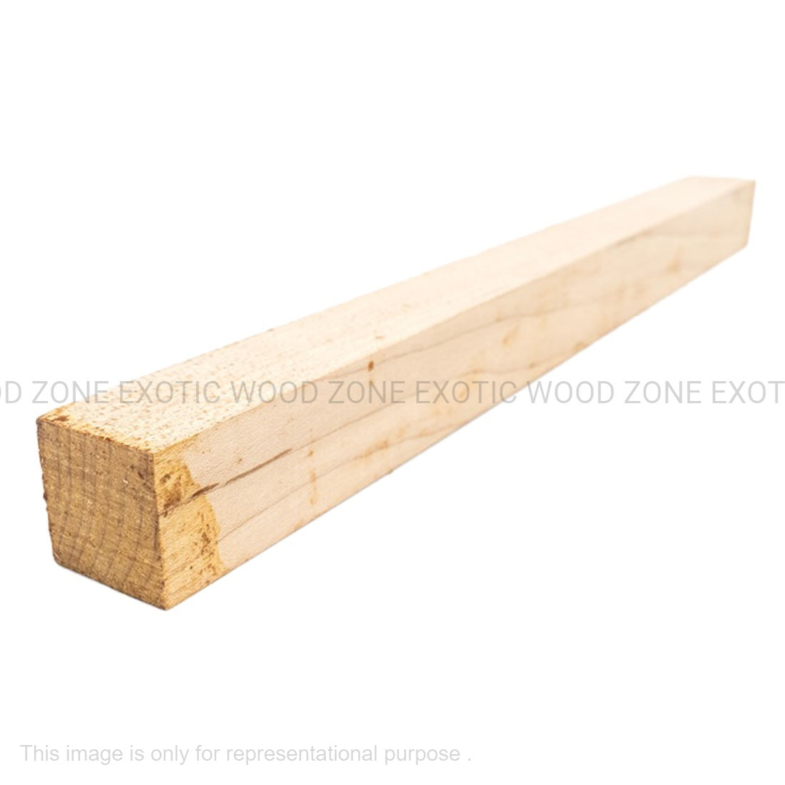 Espacios en blanco de madera para pasatiempos de arce duro flameado