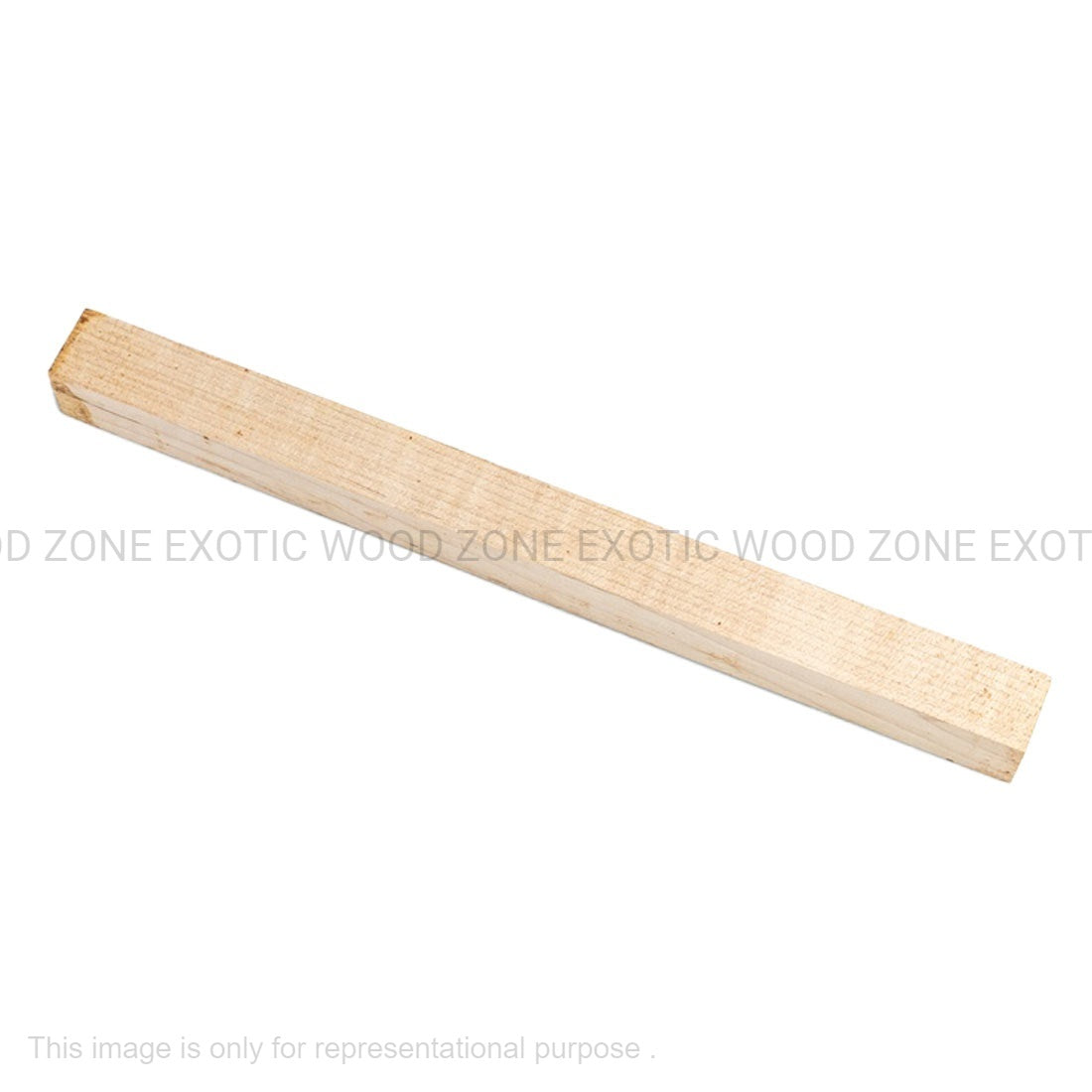 Flame Hard Maple Hobbywood Blank 1" x 1" x 12" Exotic Wood Zone Bowl Blanks