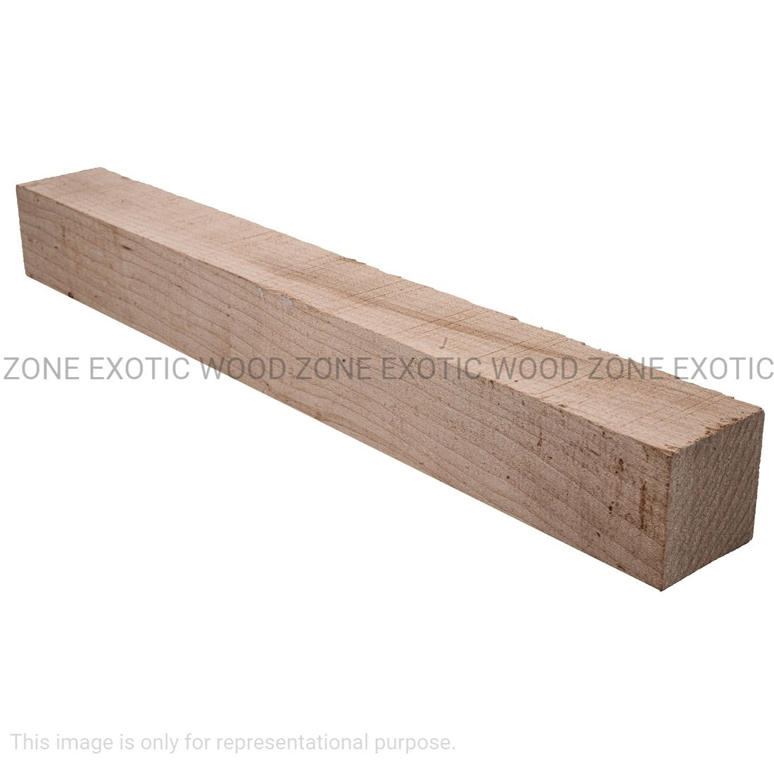 Flame Hard Maple Turning Wood Blanks 1-1/2" x 1-1/2" x 18" - Exotic Wood Zone - Buy online Across USA 